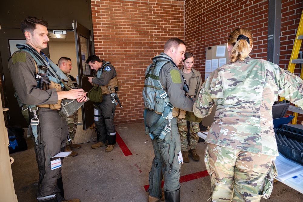 AFE weapons clearing inspection