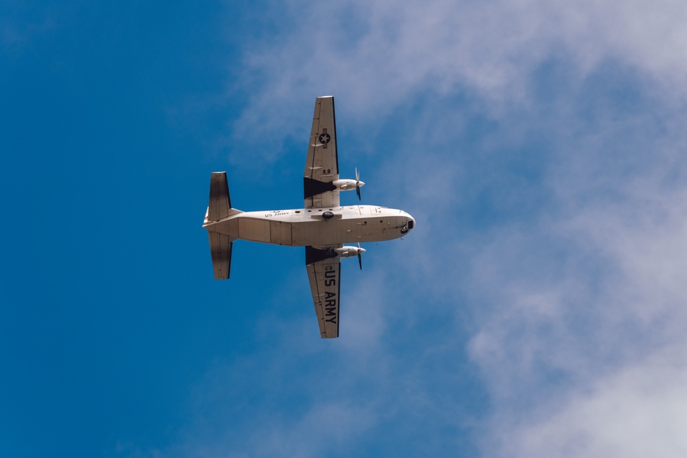 FLARNG Special Forces Perform During NAS Jacksonville Air Show 2024 Opening Ceremony