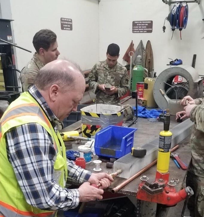 HVAC Civilian Cross Trainee—Development Success Story