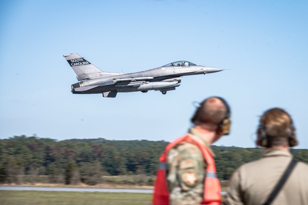 F-16 Take Off &amp; AFE Inspection