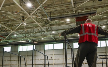 169th Fighter Wing bag drag for combat readiness inspection