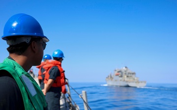 USS Arleigh Burke Replenishment-at-Sea