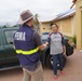 DSA Team and Milton County Emergency Management Staff Canvass Neighborhoods