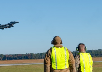 169th Fighter Wing participates in a combat readiness inspection on flightline