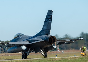 169th Fighter Wing participates in a combat readiness inspection on flightline