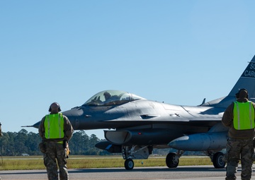 169th Fighter Wing participates in a combat readiness inspection on flightline
