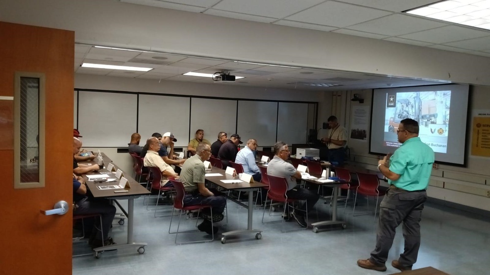 Material Handling Equipment Training at Fort Buchanan