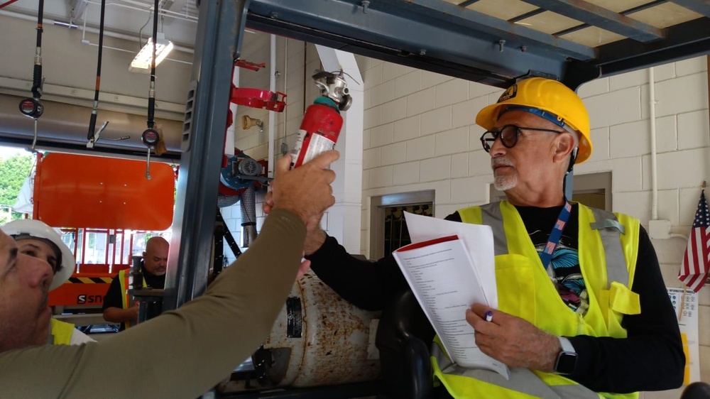 Material Handling Equipment Training at Fort Buchanan