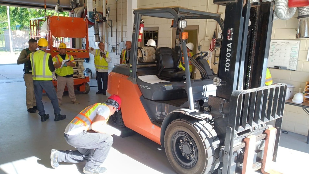 Material Handling Equipment Training at Fort Buchanan