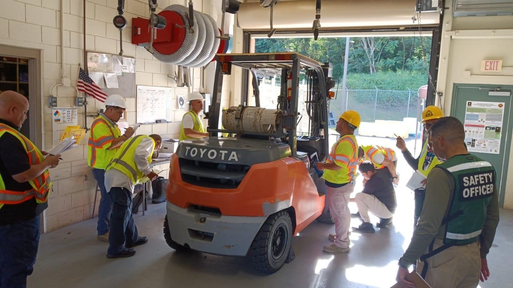 Material Handling Equipment Training at Fort Buchanan