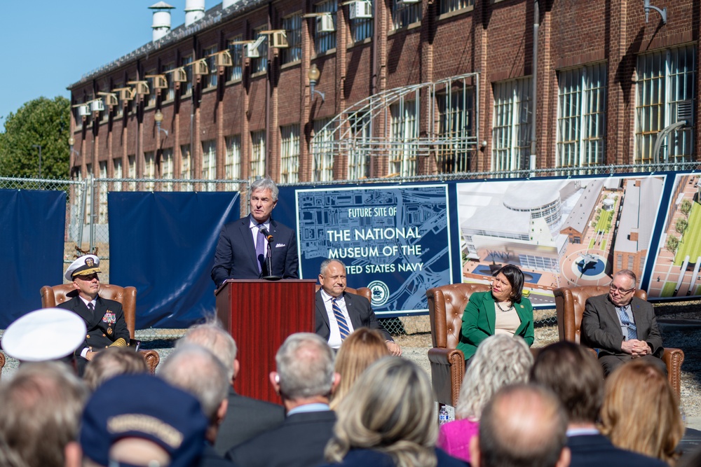 Site for National Museum of the United State Navy formally announced