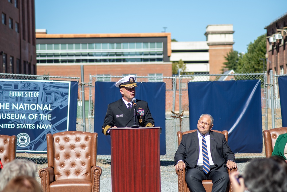 Site for National Museum of the United State Navy formally announced