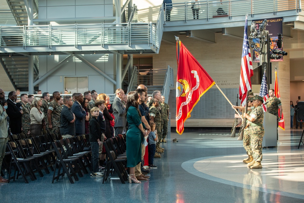 Wounded Warrior Regiment welcomes incoming sergeant major, bids farewell to outgoing sergeant major