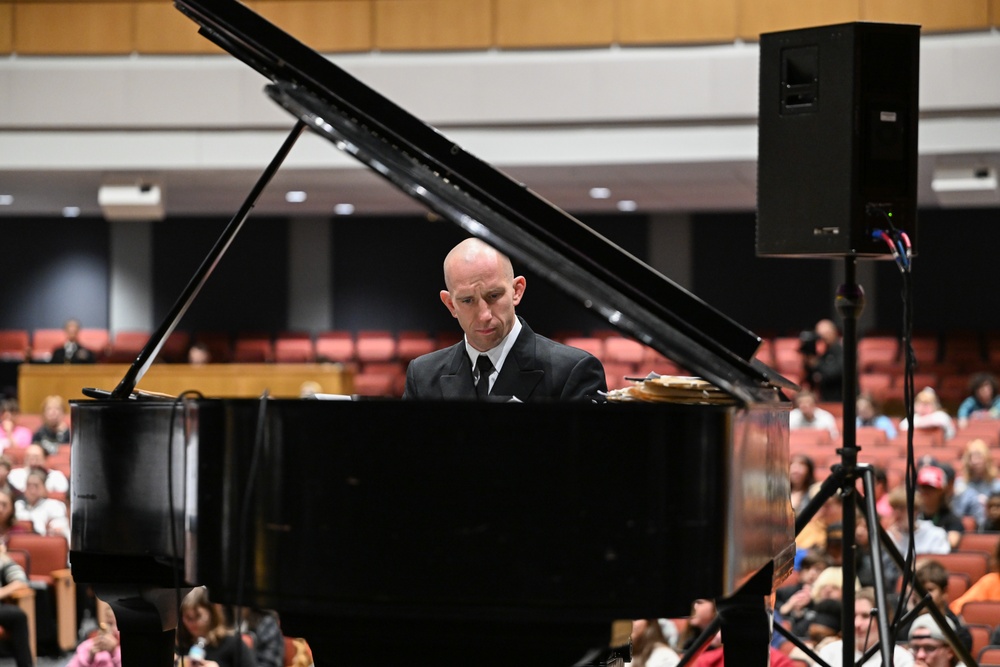 U.S. Navy Band Commodores perform school concert at Altoona Area High School