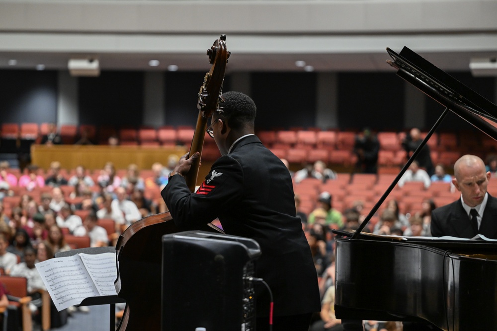 U.S. Navy Band Commodores perform school concert at Altoona High School