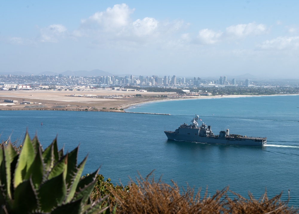 USS Harpers Ferry returns home after Indo-Pacific deployment