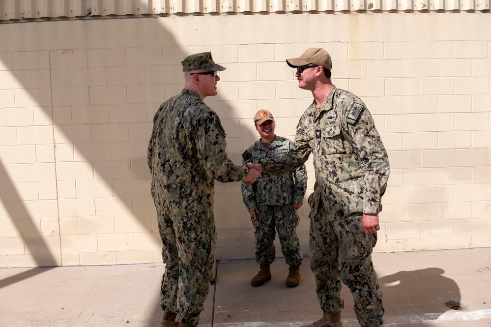 C3F recognizes MESG 1 Sailors