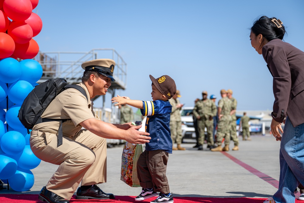 USS Harpers Ferry returns home after Indo-Pacific deployment