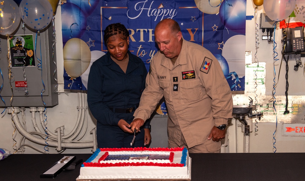 249th Navy’s Birthday onboard USS Essex