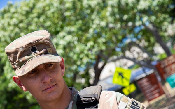 8th Military Police Brigade Soldier follows childhood path to Army service