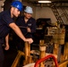 Aviation Support Equipment Technicians Prepare to Conduct Maintenance