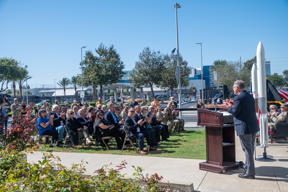 Centaur Upper Stage Installation Recognizes Trailblazing Space Program