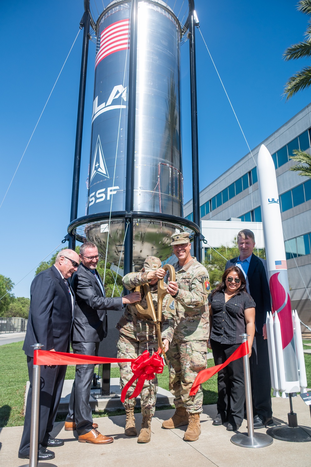 Centaur Upper Stage Installation Recognizes Trailblazing Space Program