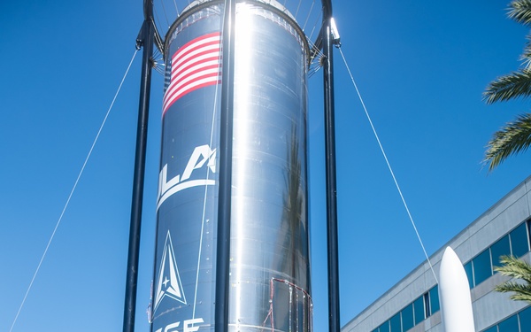 Centaur Upper Stage Installation Recognizes Trailblazing Space Program
