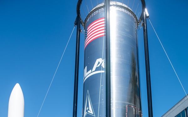 Centaur Upper Stage Installation Recognizes Trailblazing Space Program
