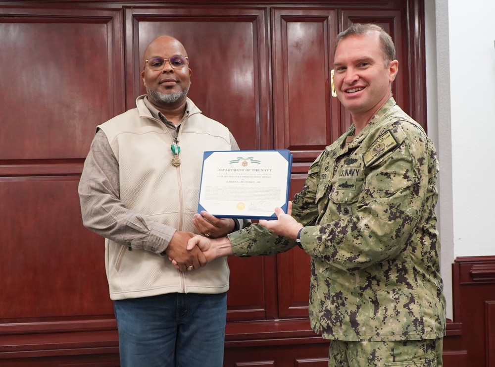 Special awards ceremony at NWS Yorktown