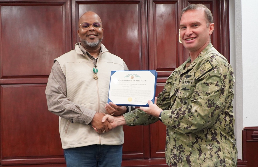 Special awards ceremony at NWS Yorktown