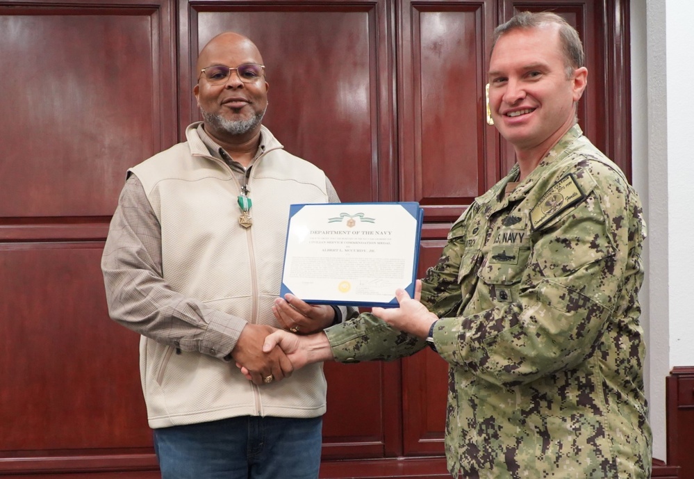 Special awards ceremony at NWS Yorktown