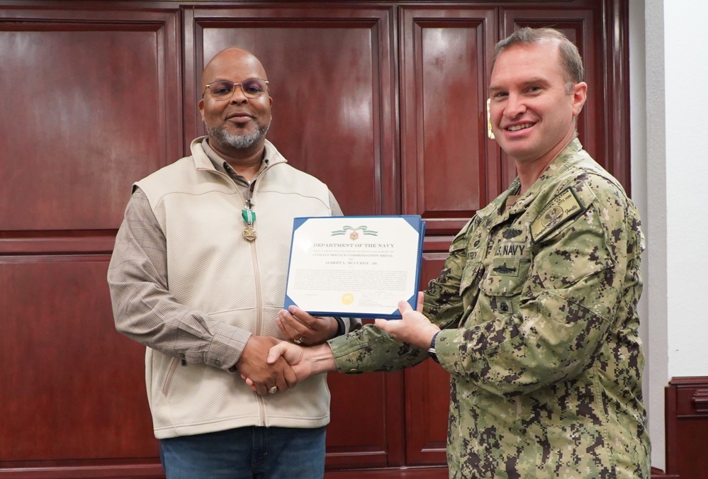 Special awards ceremony at NWS Yorktown