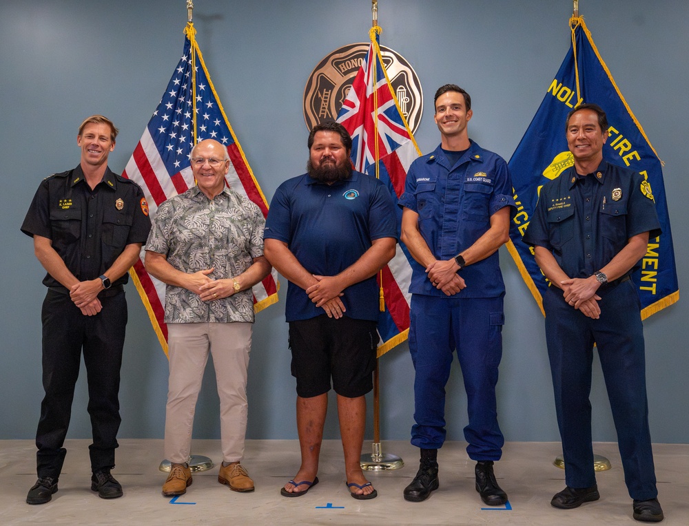 Coast Guard, partners, good Samaritan rescue missing 17-year-old kayaker off Honolulu