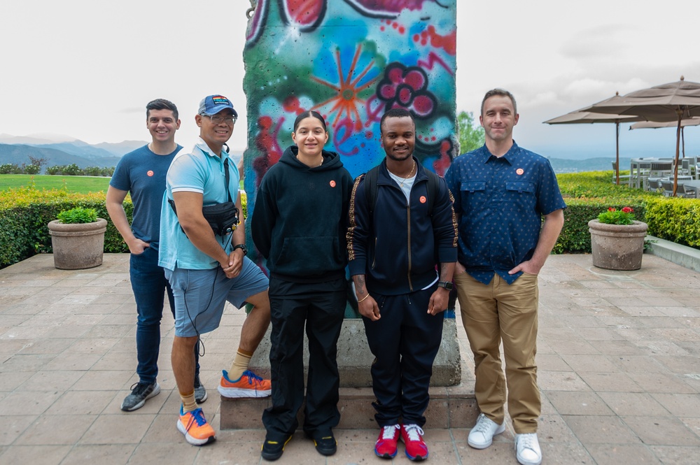 USS Ronald Reagan (CVN 76) Sailors visit the Ronald Reagan Presidential Library and Museum