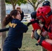 USS Ronald Reagan (CVN 76) Sailors conduct security training