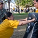 USS Ronald Reagan (CVN 76) Sailors conduct security training