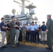 USS Ronald Reagan (CVN 76) hosts a tour for San Diego State University Air Force ROTC