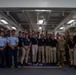 USS Ronald Reagan (CVN 76) hosts a tour for San Diego State University Air Force ROTC