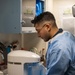 USS George Washington dental department perform daily operations