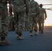 Cavalry Soldiers March With Golden Spurs