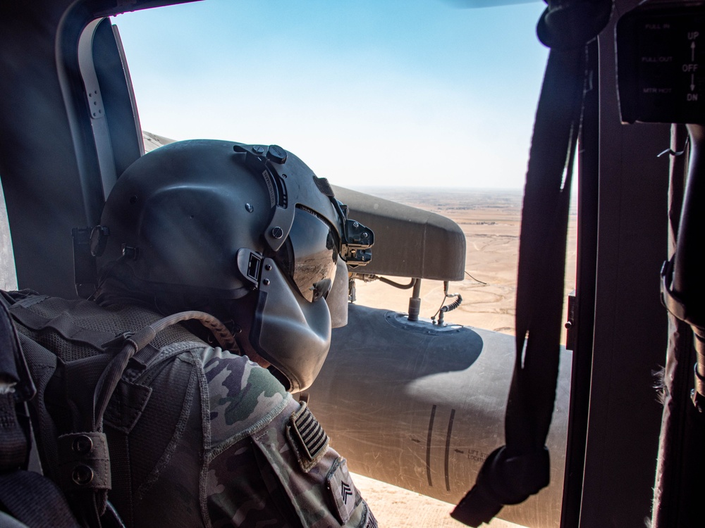 10th Combat Aviation Brigade supports Syrian Democratic Forces with MEDEVAC