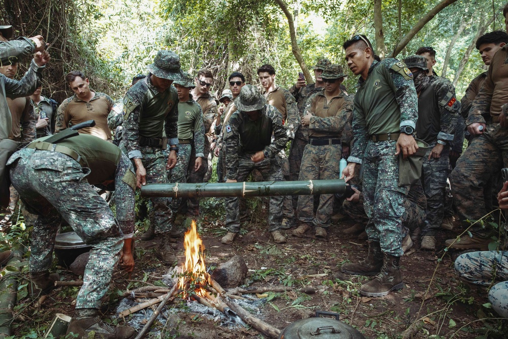 KAMANDAG 8: 15th MEU Marines Learn Jungle Environment Survival