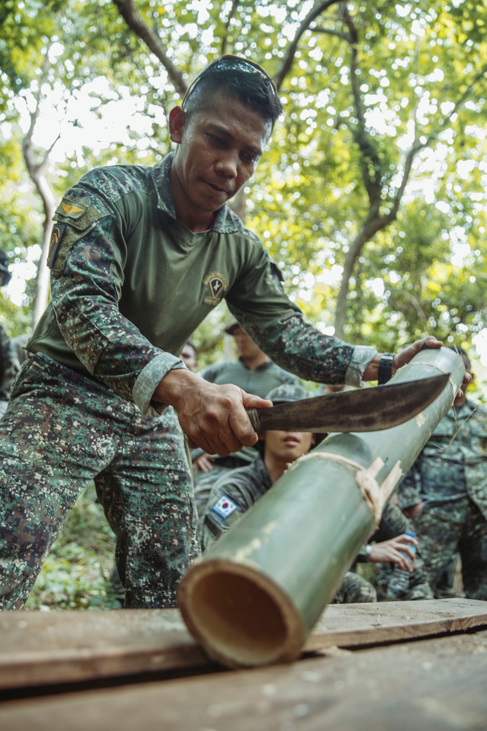 KAMANDAG 8: 15th MEU Marines Learn Jungle Environment Survival