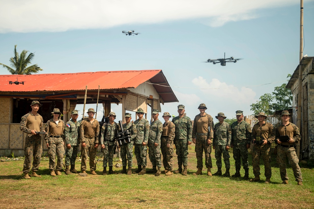 KAMANDAG 8: 15th MEU, Philippine Marines Refine Counter UAS Tactics