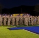 101st Airborne Division Soldiers honored at a local high school football game for Hurricane Helene relief efforts