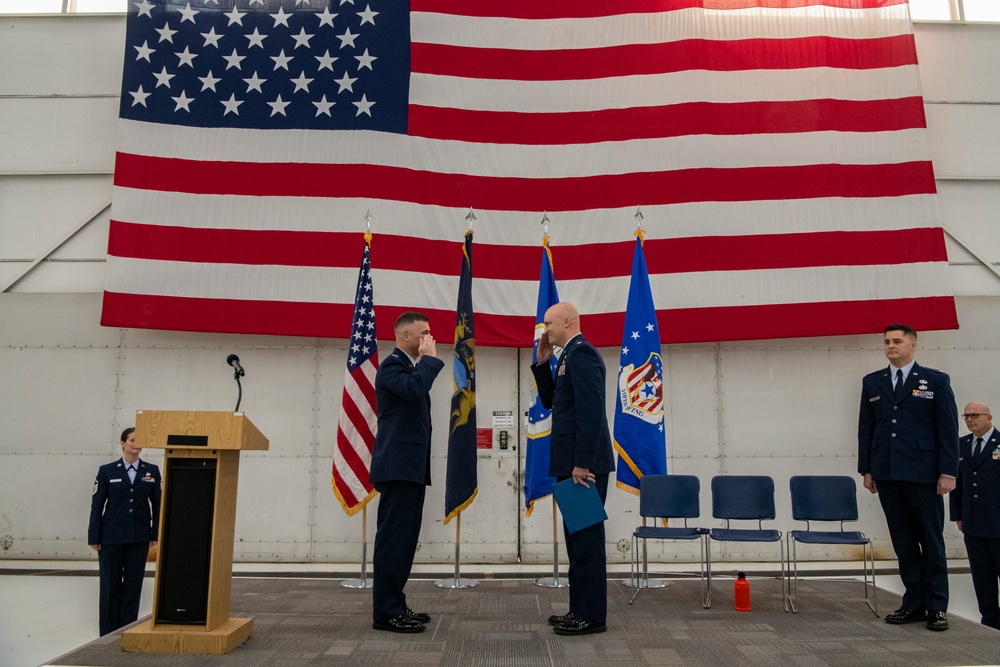 110th Wing Comptroller Flight Change of Command Ceremony