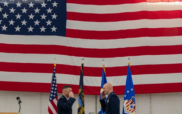110th Wing Comptroller Flight Change of Command Ceremony