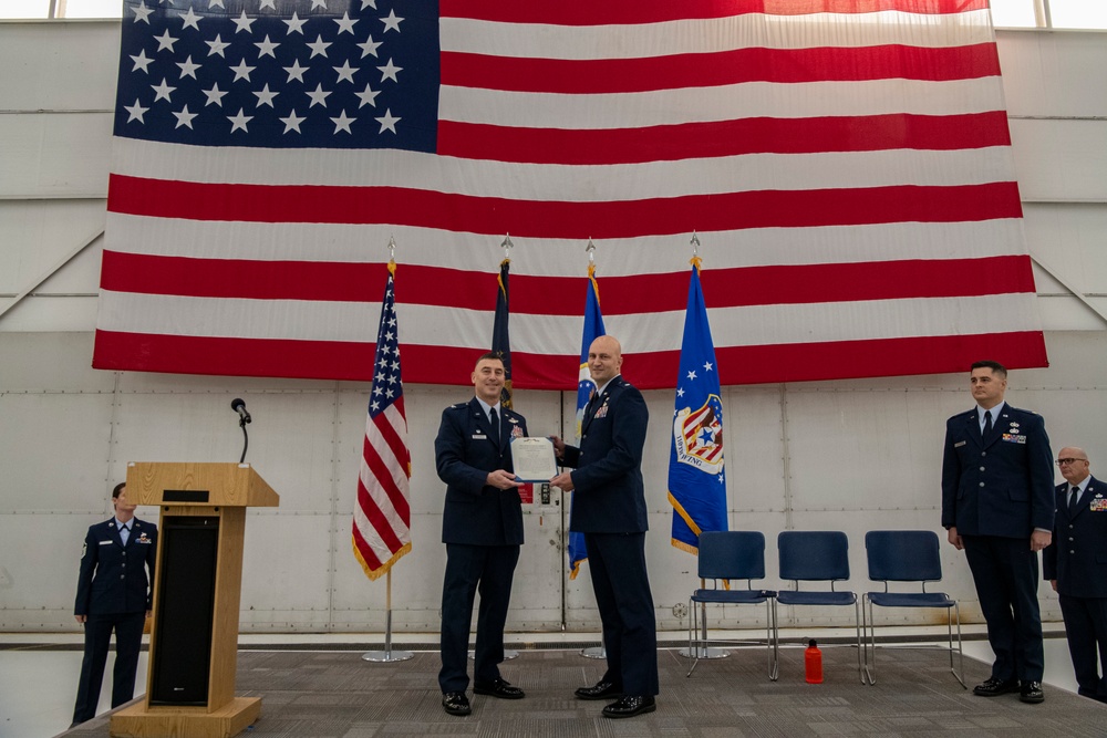 110th Wing Comptroller Flight Change of Command Ceremony