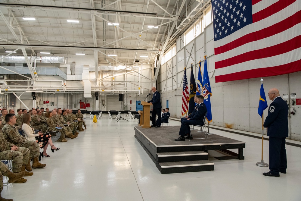 110th Wing Comptroller Flight Change of Command Ceremony